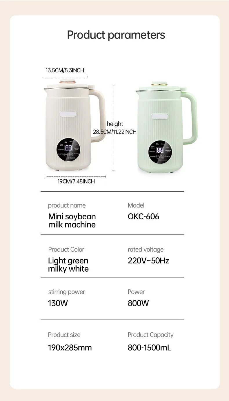 Juixo NutMilk Pro 1.2L Maker